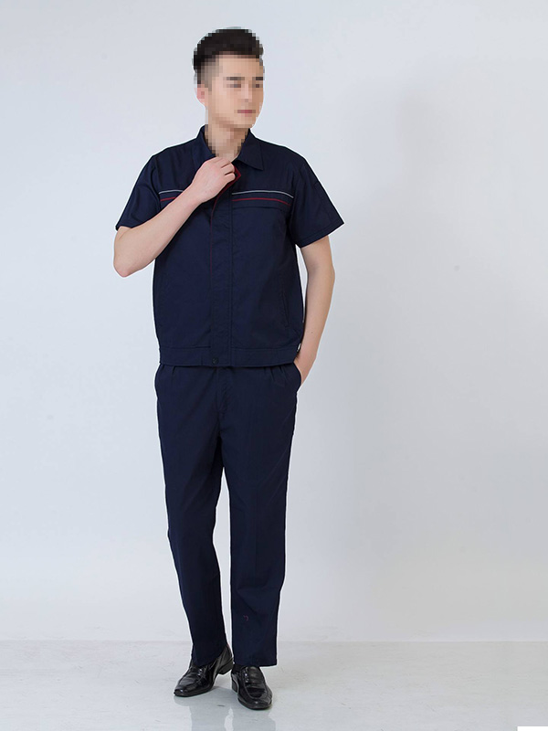 男夏季薄款工作服