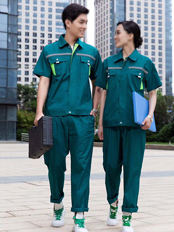 精品短袖工作服定制