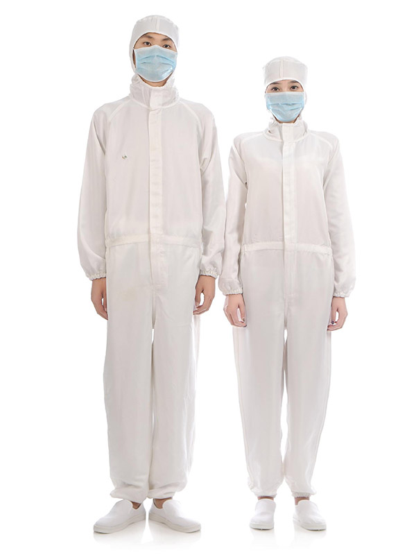 连帽连体防静电服
