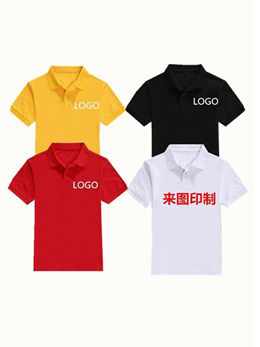 休闲圆领广告衫